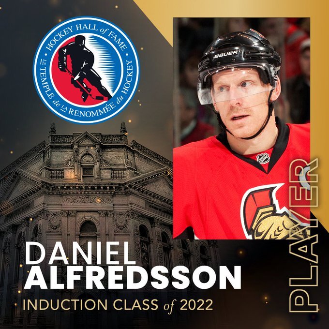 Daniel Alfredsson Hall of Fame: Sens fans launch 'Alfie to the